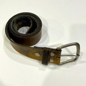 Men’s BKE 100% leather belt 36